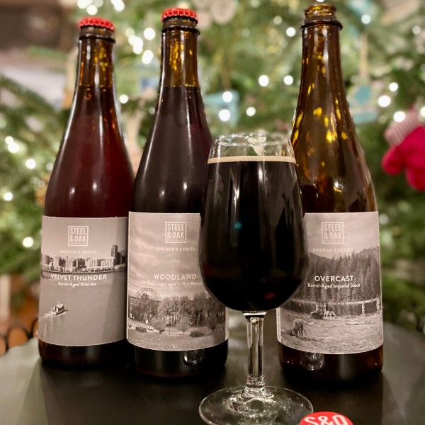 Steel & Oak Brewing Releases Trio of Barrel-Aged Beers