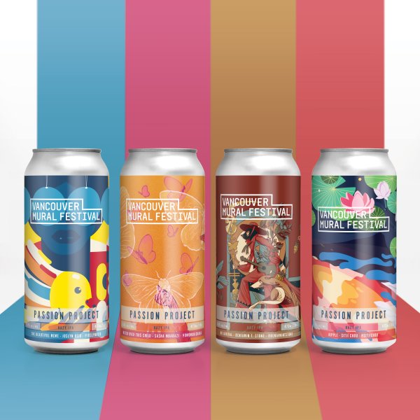 Container Brewing Releases Passion Project Hazy IPA for Vancouver Mural Festival