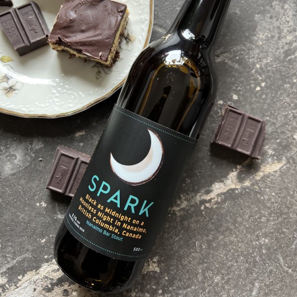 Spark Beer Brings Back Black as Midnight… Nanaimo Bar Stout