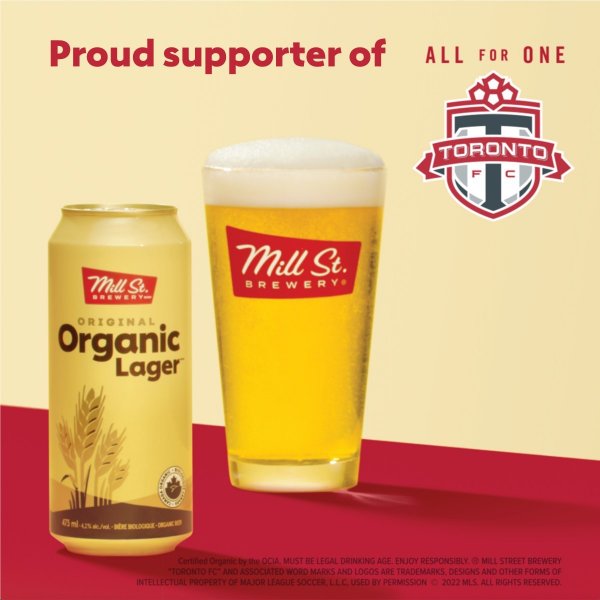 Mill Street Brewery Named Official Beer of Toronto FC