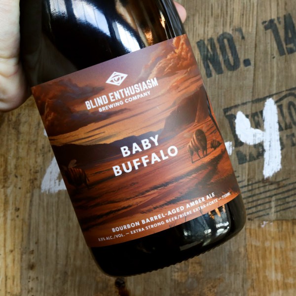 Blind Enthusiasm Brewing Releases Baby Buffalo Bourbon Barrel-Aged Ale