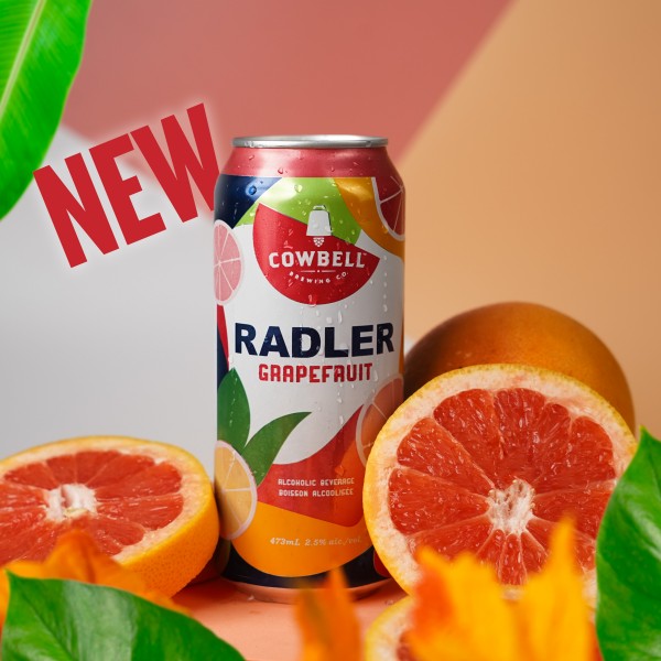 Cowbell Brewing Releases Radler Grapefruit