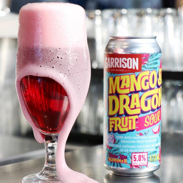 Garrison Brewing Releases Mango & Dragon Fruit Sour and Pucker Up! Citrus Sour