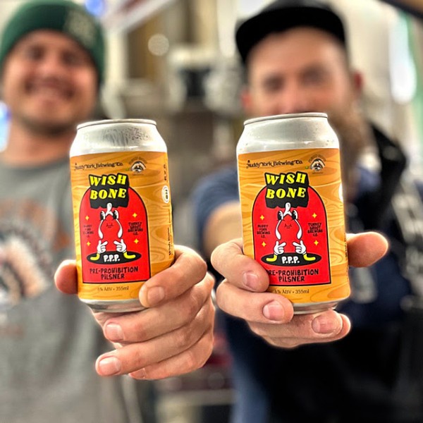 Muddy York Brewing and Turkey Shoot Brewing Release Wish Bone Pre-Prohibition Pilsner