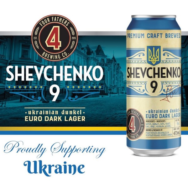 Four Fathers Brewing Extends Charity Campaign for Ukraine War Relief