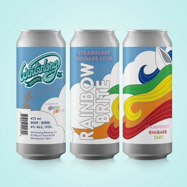 Winterlong Brewing Bringing Back Rainbow Brite Strawberry Rhubarb Sour for Queer Yukon