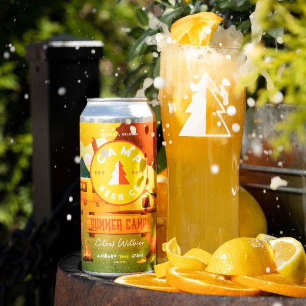 Camp Beer Co. Releases Summer Camp ’22 Citrus Witbier