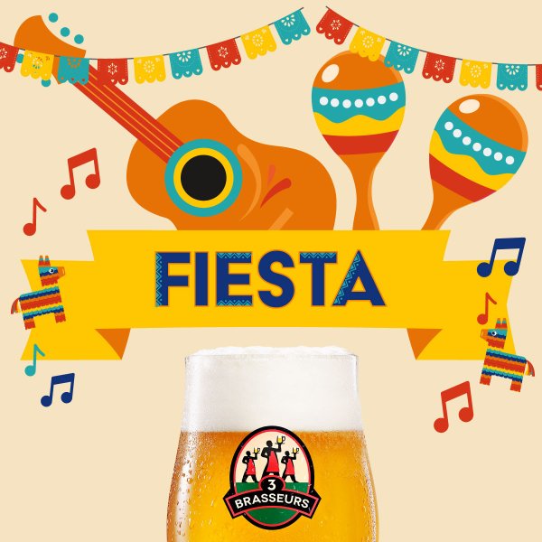 Les 3 Brasseurs/The 3 Brewers Releases Fiesta Mexican Lager