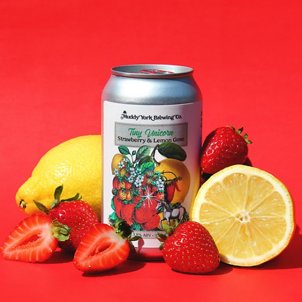 Muddy York Brewing Releases Tiny Unicorn Strawberry & Lemon Gose