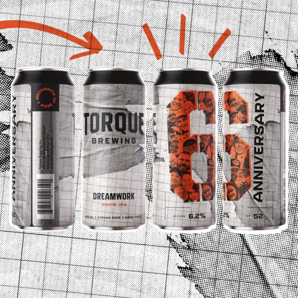 Torque Brewing Releases Dreamwork White IPA for 6th Anniversary