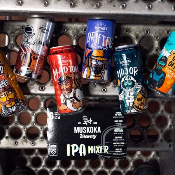 Muskoka Brewery Releases New Edition of IPA Mixer Pack