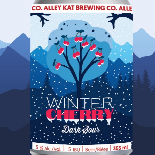 Alley Kat Brewing Releases Winter Cherry Dark Sour