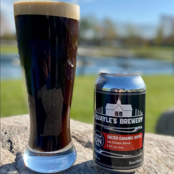 Quayle’s Brewery Releases Salted Caramel Ripple Ice Cream Stout