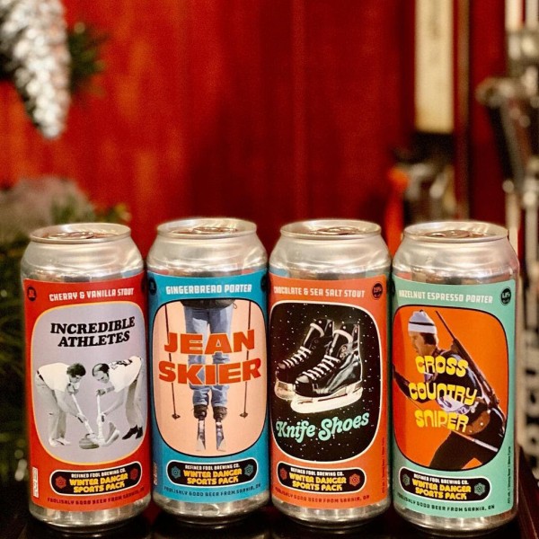 Refined Fool Brewing Releases Winter Danger Sports Pack