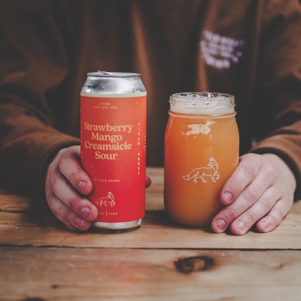 Field House Brewing Releasing Strawberry Mango Creamsicle Sour