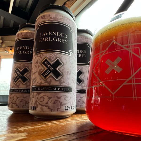 Foamers’ Folly Brewing Brings Back Lavender Earl Grey ESB