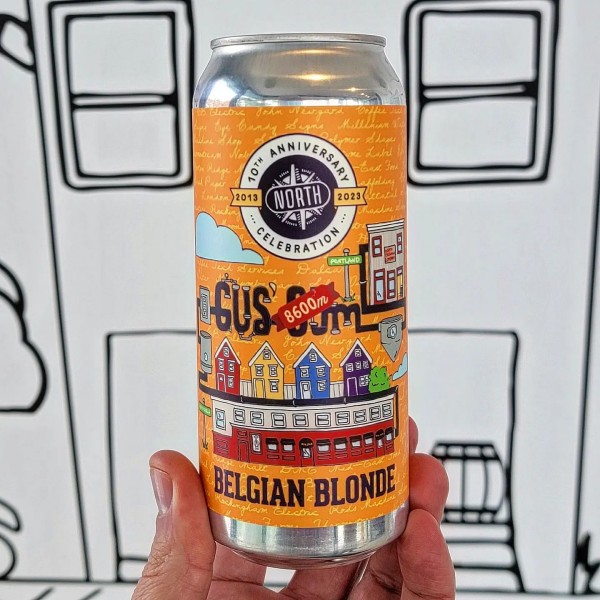 North Brewing Releases Gus’ 8600m Belgian Blonde