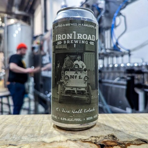 Iron Road Brewing and Kamloops Firefighters’ Charitable Society Release No. 1 Fire Hall Kölsch