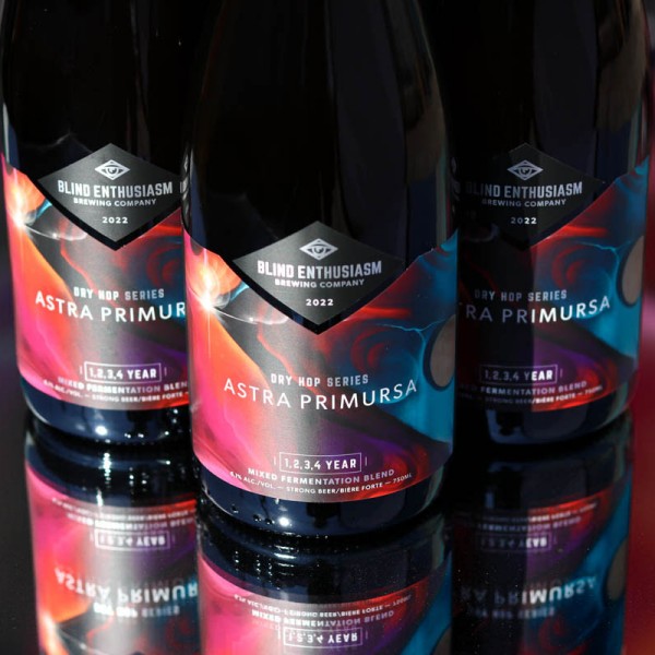 Blind Enthusiasm Brewing Releasing Astra Primursa Mixed Fermentation Blend