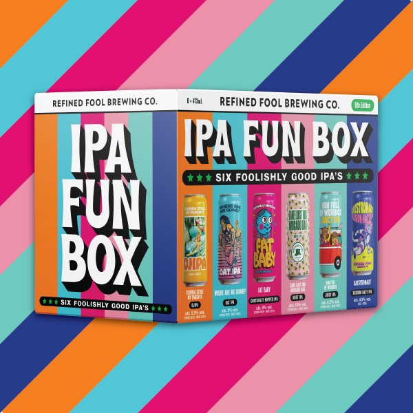 Refined Fool Brewing Releases 6th Edition of IPA Fun Box
