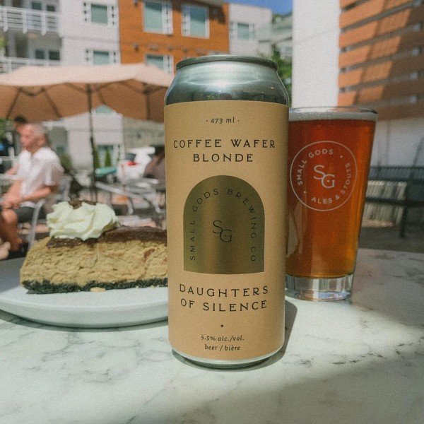 Small Gods Brewing Releases Daughters of Silence Coffee Wafer Blonde