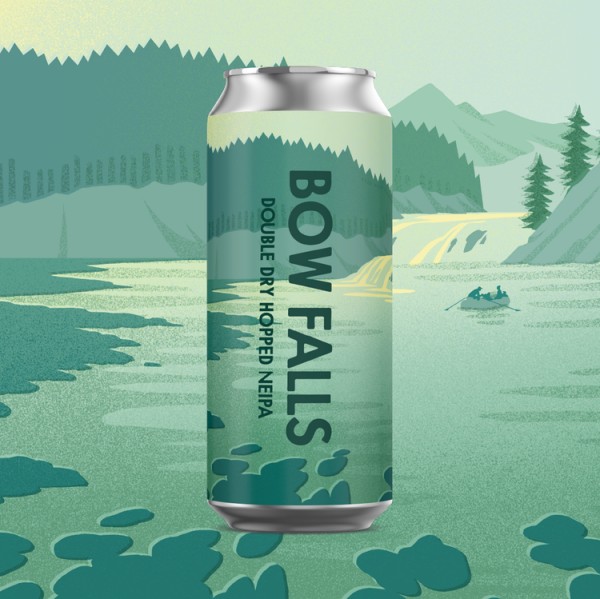 Born Brewing Releases Bow Falls Double Dry Hopped NEIPA