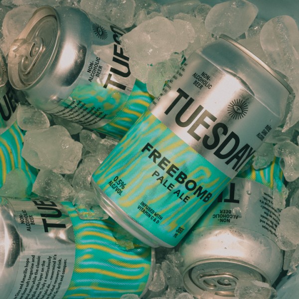 Tuesday Brewing Enters Non-Alcoholic Beer Market with Freebomb Pale Ale