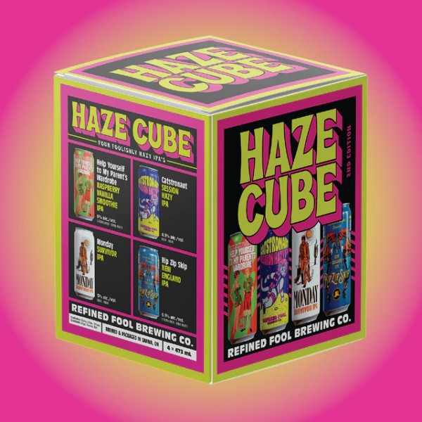 Refined Fool Brewing Releases 2nd Edition of Haze Cube Sampler Pack