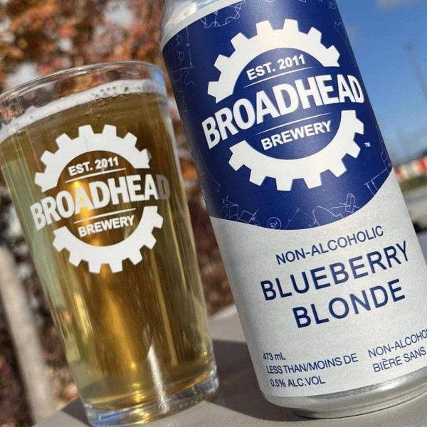 Broadhead Brewery Releases Non-Alcoholic Blueberry Blonde