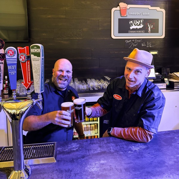 Henderson Brewing and Rush Open Taproom at Toronto Pearson International Airport